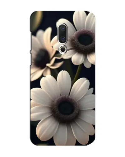 Чохол для Meizu 15 Plus з картинкою «Білі маргаритки макро»