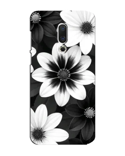 Чохол для Meizu 15 Plus з картинкою «Монохромні айстри»