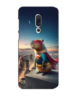 Чехол для Meizu 15 Plus с картинкой «Капи-мен супергерой»