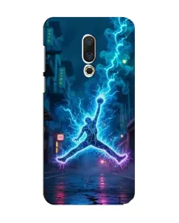 Чехол для Meizu 15 с картинкой «Jordan Gold Jumpman»