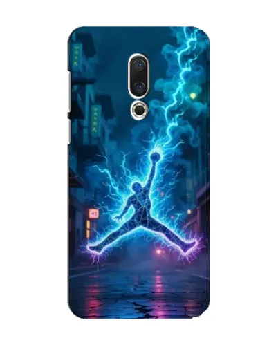Чехол для Meizu 15 с картинкой «Jordan Gold Jumpman»