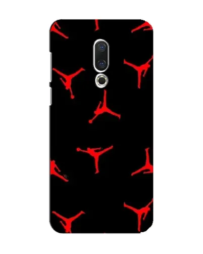Чехол для Meizu 15 с картинкой «Jordan Red Pattern»
