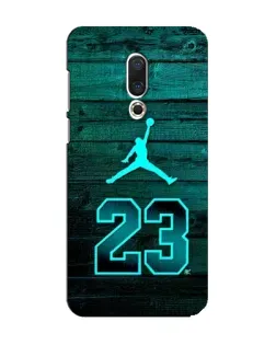 Чехол для Meizu 15 с картинкой «Jordan Cyan 23»