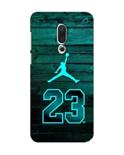 Чехол для Meizu 15 с картинкой «Jordan Cyan 23»