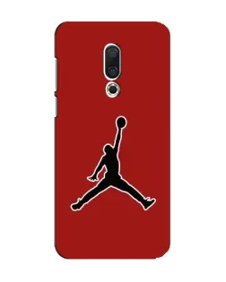 Чехол для Meizu 15 с картинкой «Jordan Red Back»