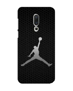Чехол для Meizu 15 с картинкой «Jordan Dark Carbon»