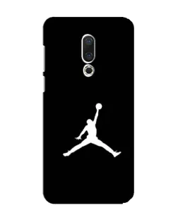 Чехол для Meizu 15 с картинкой «Jordan Silhouette»