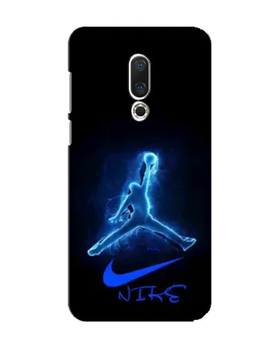 Чехол для Meizu 15 с картинкой «Jordan Neon Blue»