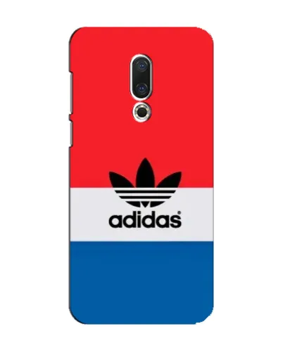 Чехол для Meizu 15 с картинкой «Ретро блоки Adidas»