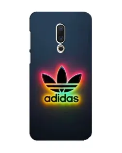 Чехол для Meizu 15 с картинкой «Неоновый Adidas»