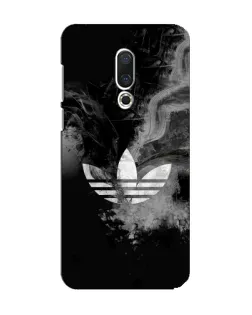 Чехол для Meizu 15 с картинкой «Абстрактный дым Adidas»