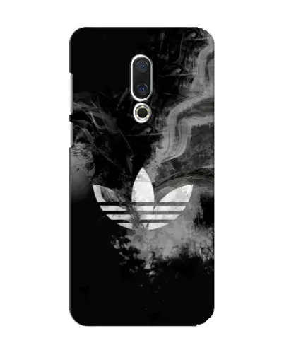 Чехол для Meizu 15 с картинкой «Абстрактный дым Adidas»