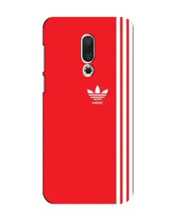 Чехол для Meizu 15 с картинкой «Красный минимализм Adidas»