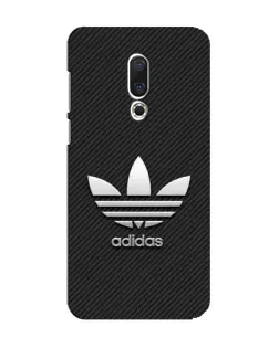 Чехол для Meizu 15 с картинкой «Adidas Карбоновая текстура»