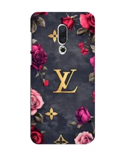 Чехол для Meizu 15 с картинкой «Цветочный Louis Vuitton»