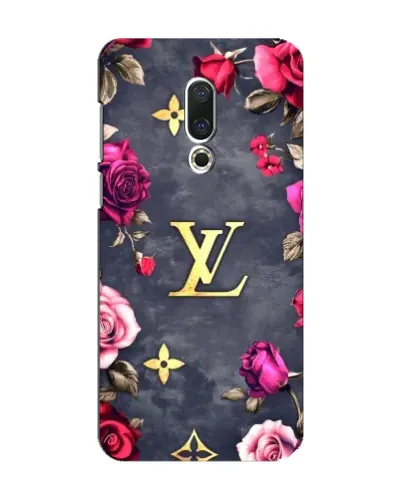 Чехол для Meizu 15 с картинкой «Цветочный Louis Vuitton»