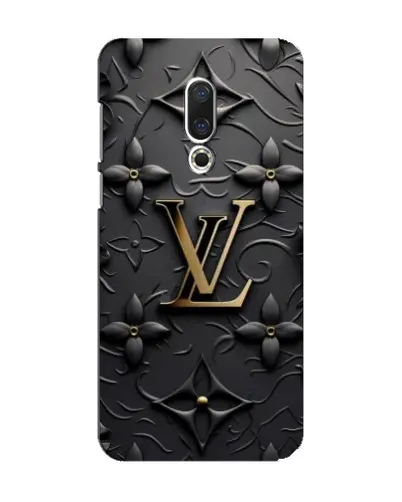 Чехол для Meizu 15 с картинкой «Кожаная текстура LV»