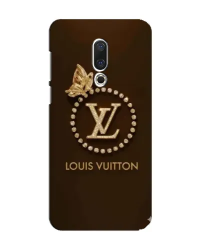 Чехол для Meizu 15 с картинкой «LV — золотая печать»