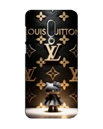 Чехол для Meizu 15 с картинкой «Монограмма с фигурой»