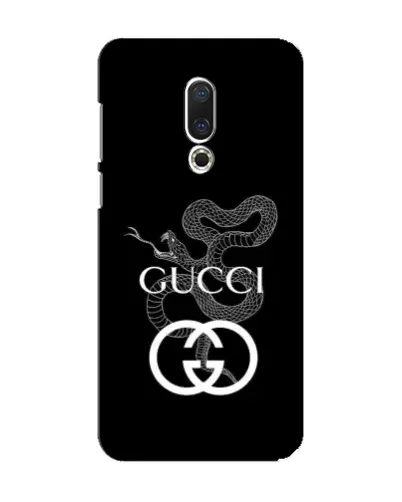 Чехол для Meizu 15 с картинкой «Gucci — серебряная змея» Чехол для Meizu 15 с картинкой «Gucci — серебряная змея»