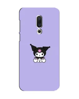 Чехол для Meizu 15 с картинкой «Kuromi — фиолетовый минимализм»