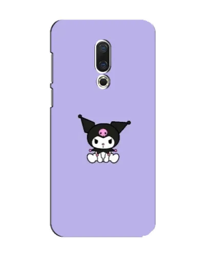 Чехол для Meizu 15 с картинкой «Kuromi — фиолетовый минимализм»
