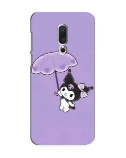 Чехол для Meizu 15 с картинкой «Kuromi с зонтиком»