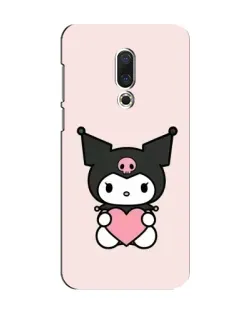 Чехол для Meizu 15 с картинкой «Kuromi и сердце»