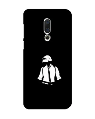 Чехол для Meizu 15 с картинкой «PUBG — белый шлем»