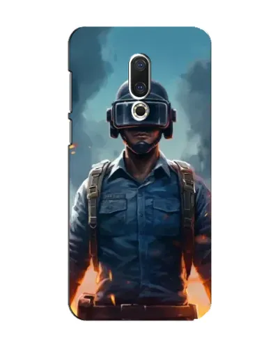 Чехол для Meizu 15 с картинкой «PUBG — реалистичный герой»