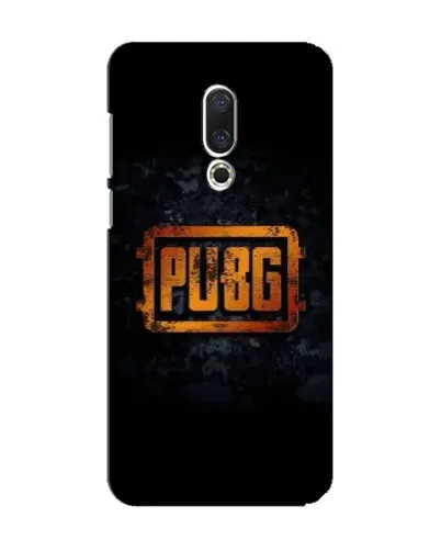 Чехол для Meizu 15 с картинкой «PUBG — золотой логотип»
