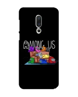 Чехол для Meizu 15 с картинкой «Логотип Among Us» Чехол для Meizu 15 с картинкой «Логотип Among Us»