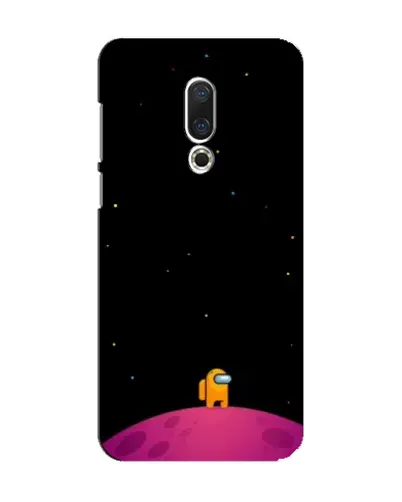 Чехол для Meizu 15 с картинкой «Одинокий герой на планете»