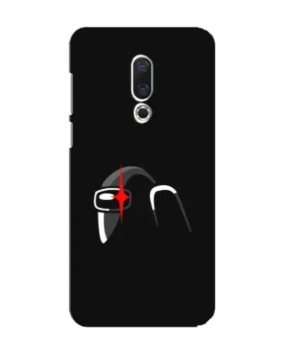 Чехол для Meizu 15 с картинкой «Among Us шлем»
