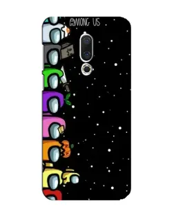 Чехол для Meizu 15 с картинкой «Команда Among Us» Чехол для Meizu 15 с картинкой «Команда Among Us»