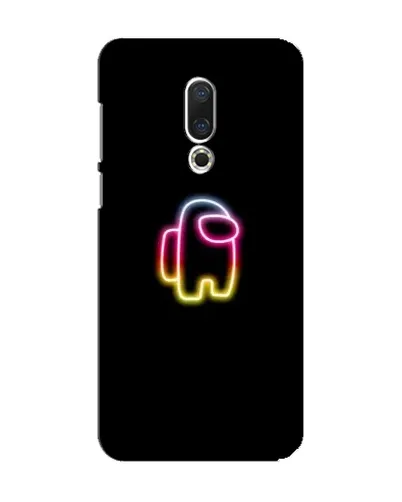 Чехол для Meizu 15 с картинкой «Among Us градиент»
