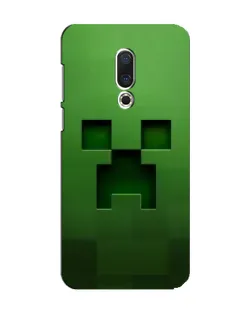 Чехол для Meizu 15 с картинкой «Крипер микро-дизайн»