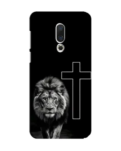 Чехол для Meizu 15 с картинкой «Лев и Крест» Чехол для Meizu 15 с картинкой «Лев и Крест»