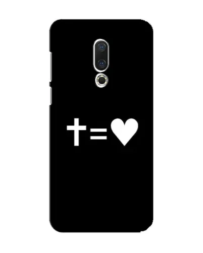 Чехол для Meizu 15 с картинкой «Крест и Сердце» Чехол для Meizu 15 с картинкой «Крест и Сердце»