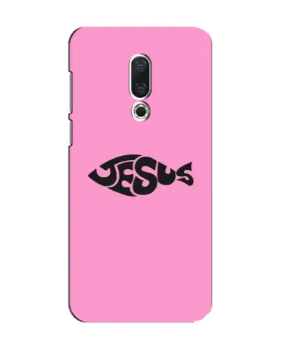 Чехол для Meizu 15 с картинкой «Розовый символ Jesus» Чехол для Meizu 15 с картинкой «Розовый символ Jesus»