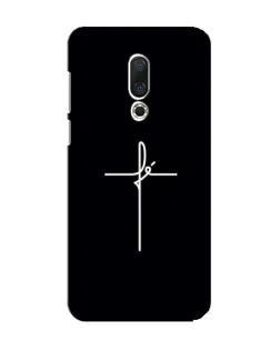 Чехол для Meizu 15 с картинкой «Тонкий крест»
