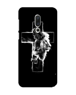 Чехол для Meizu 15 с картинкой «Сияющий крест Jesus»