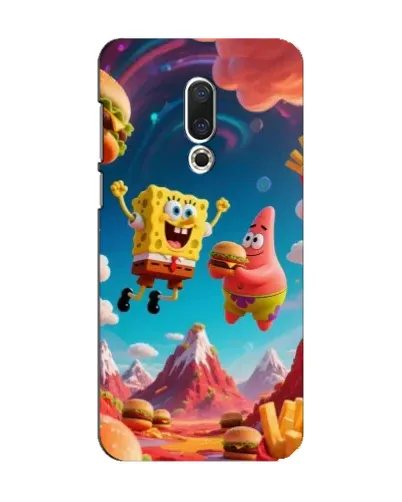 Чехол для Meizu 15 с картинкой «Космический фастфуд»