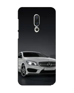 Чехол для Meizu 15 с картинкой «Mercedes AMG GT Silver»