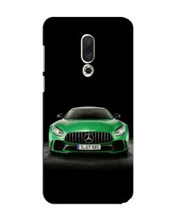 Чохол для Meizu 15 з картинкою «Mercedes — неоновий лого»