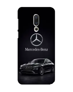 Чохол для Meizu 15 з картинкою «Mercedes — решітка радіатора»