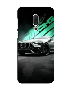 Чохол для Meizu 15 з картинкою «Темний Mercedes AMG»
