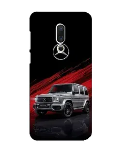 Чохол для Meizu 15 з картинкою «Mercedes G-Class червоний»
