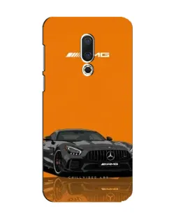 Чохол для Meizu 15 з картинкою «Помаранчевий Mercedes AMG»