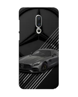 Чохол для Meizu 15 з картинкою «Mercedes AMG — графіка»